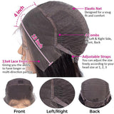 Perruque de Cheveux 13×4 Lace Front Wig Bouclés (Deep Wave)