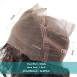 Tissage Cheveux Brésilien 360 Lace Frontal Ondulés (Body Wave)