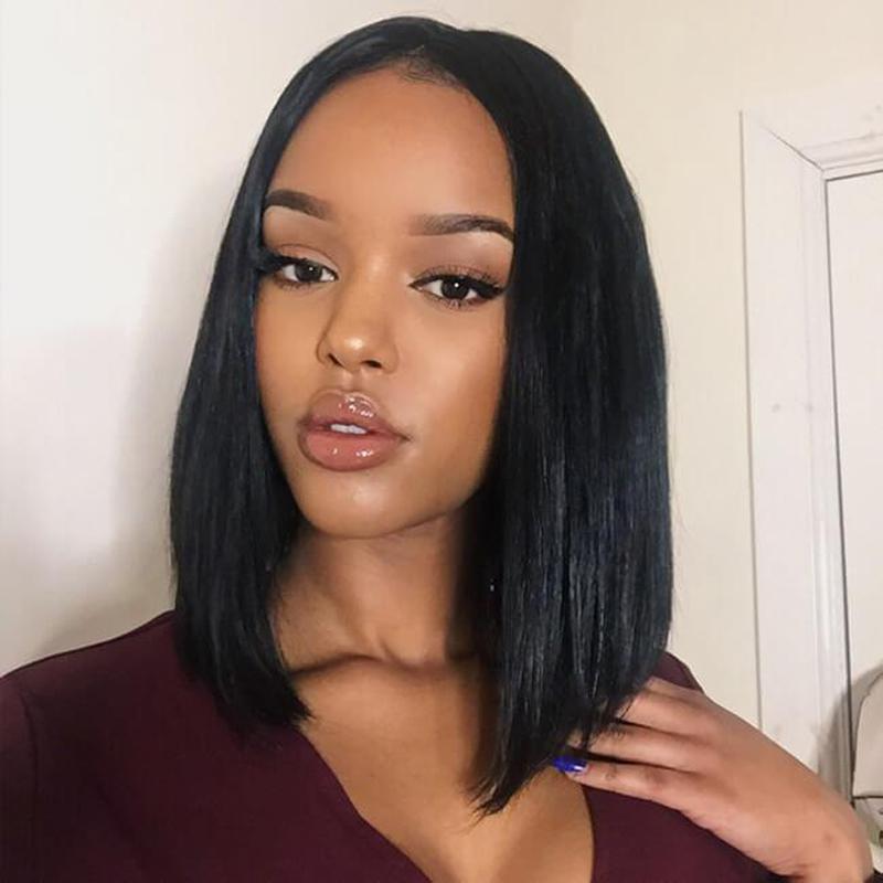Perruque de Cheveux Lace Bob Wig Lisses (Straight)