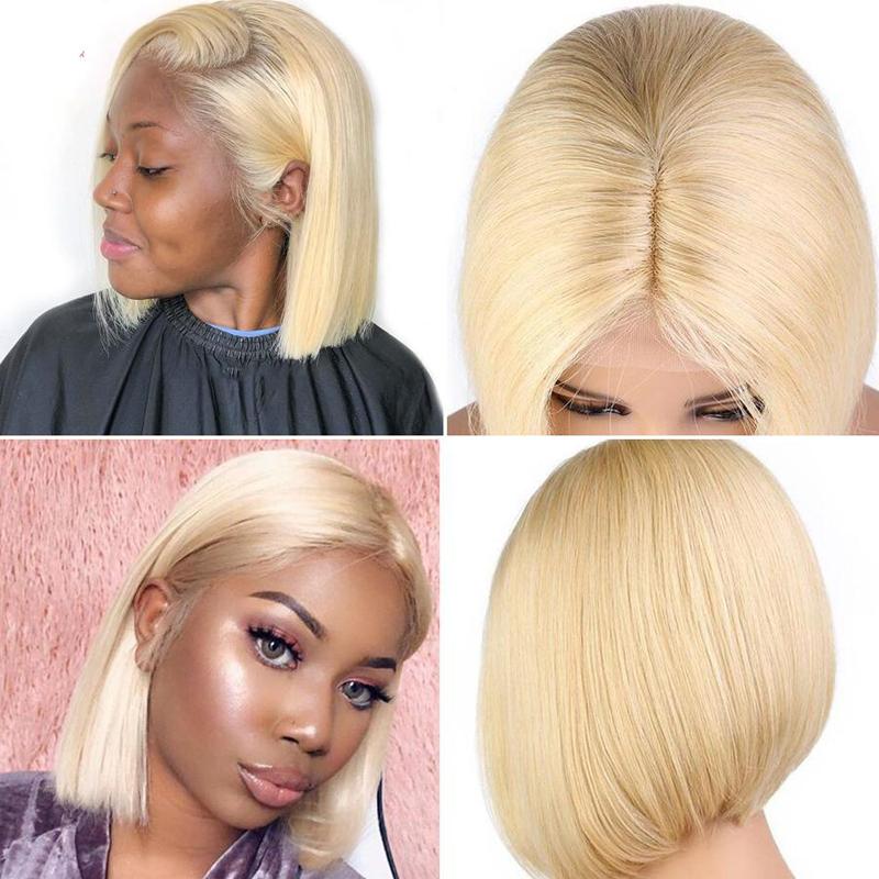 Perruque Lace Bob Wig Lisses (Straight) #613 Blonde