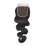 Tissage Cheveux Brésilien 4×4 Lace Closure Ondulés (Body Wave)