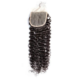 Tissage Cheveux Brésilien 4×4 Lace Closure Bouclés (Jerry Curly)