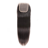 Tissage Cheveux Brésilien 4×4 Lace Closure Lisses (Straight)
