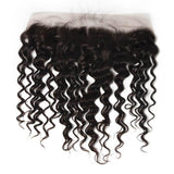 Tissage Cheveux Brésilien 13×4 Lace Frontal Bouclés (Water Wave)
