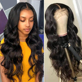 Perruque de Cheveux 13×4 Lace Front Wig Ondulés (Body Wave)