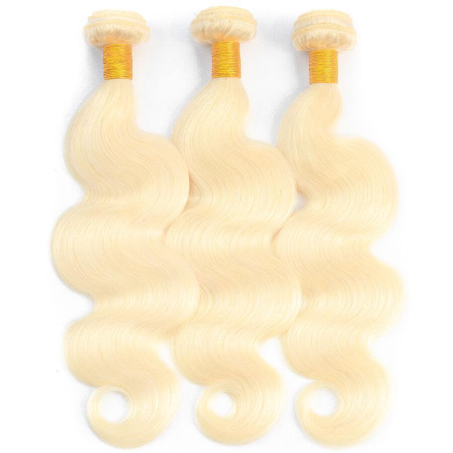Tissage Cheveux Brésilien Ondulés (Body Wave) #613 Blonde