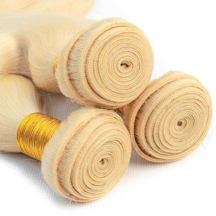 Tissage Cheveux Brésilien Ondulés (Body Wave) #613 Blonde