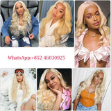 Tissage Cheveux Brésilien Ondulés (Body Wave) #613 Blonde