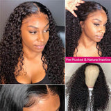 Perruque de Cheveux 4×4 Lace Closure Wig Bouclés (Jerry Curly)