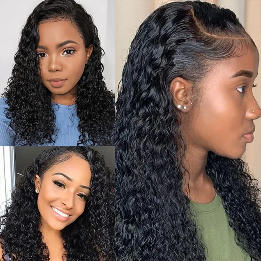 Perruque de Cheveux Full Lace Wig Bouclés (Jerry Curly)