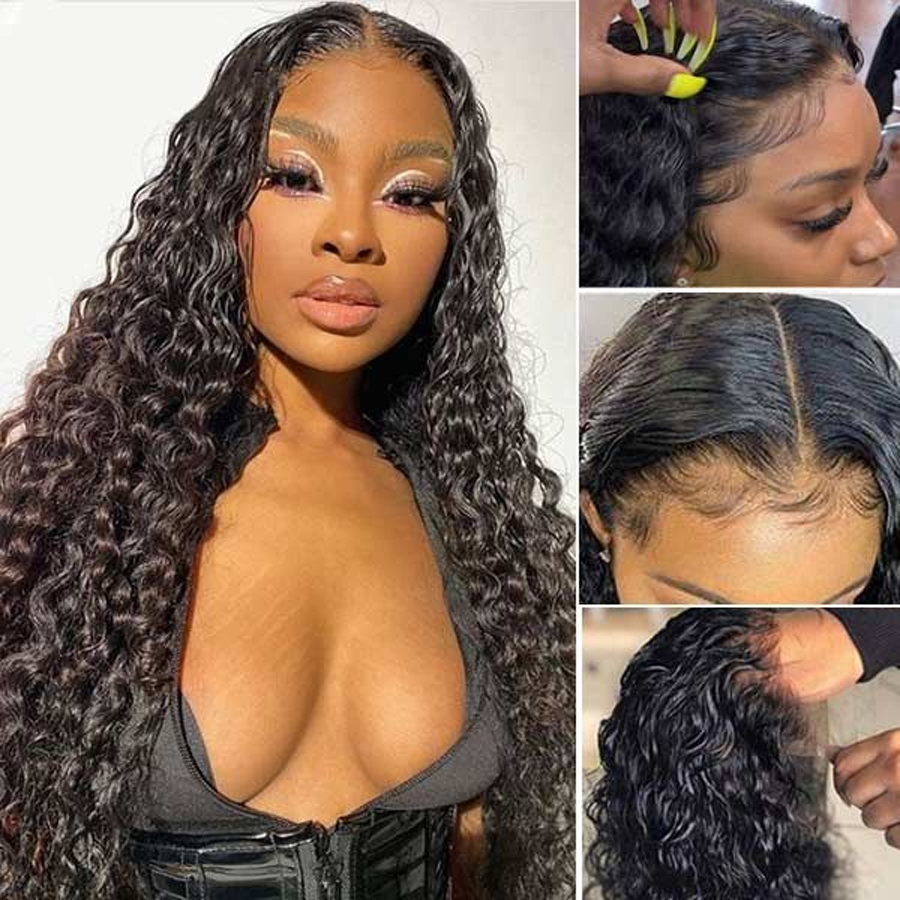 Perruque de Cheveux Full Lace Wig Bouclés (Jerry Curly)