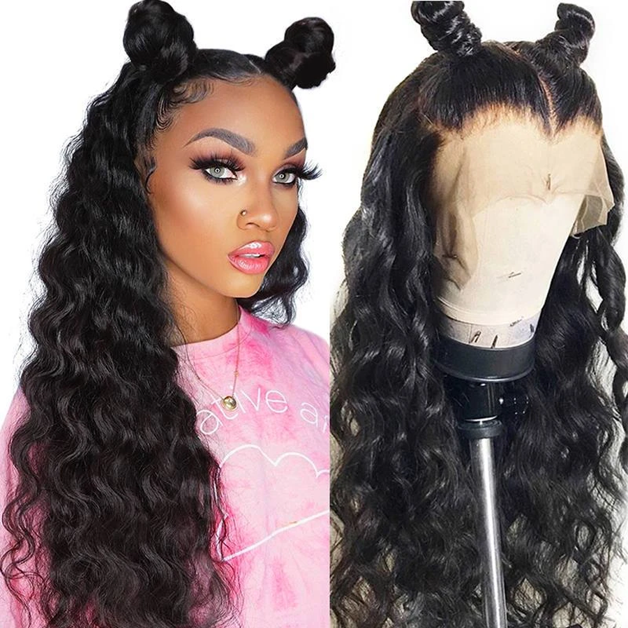 Perruque de Cheveux Full Lace Wig Ondulés (Loose Wave)