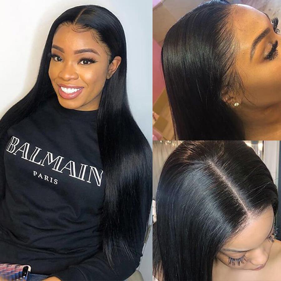 Perruque de Cheveux 13×4 Lace Front Wig Lisses (Straight)