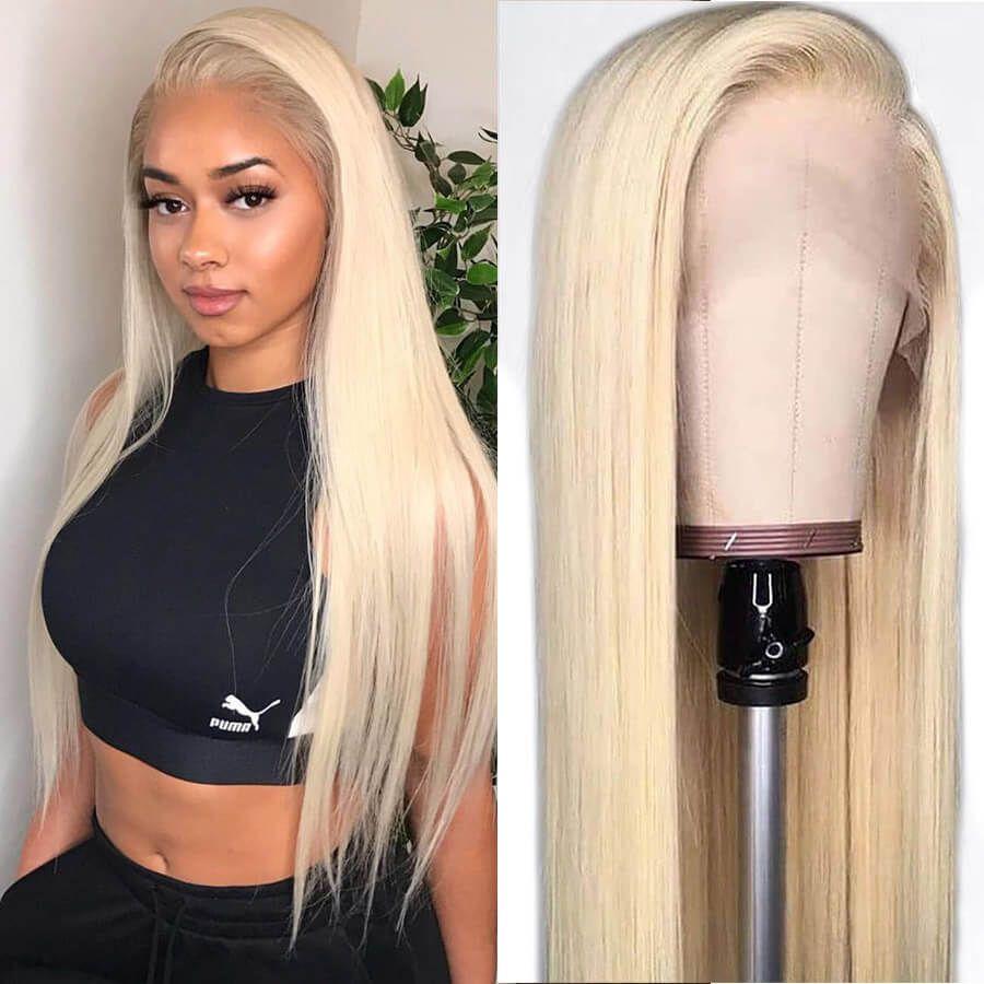 Perruque Lace Front Wig Lisses (Straight) #613 Blonde