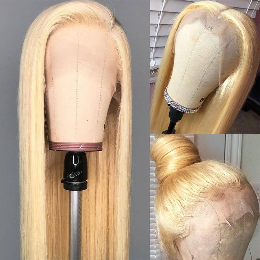 Perruque Lace Front Wig Lisses (Straight) #613 Blonde